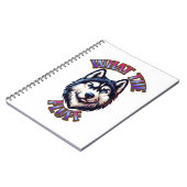 What The Fluff Spiral Notebook Notizblock (Linke Seite)