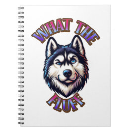 What The Fluff Spiral Notebook Notizblock