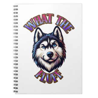 What The Fluff Spiral Notebook Notizblock