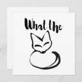 What the FOX!? (Vorne/Hinten)