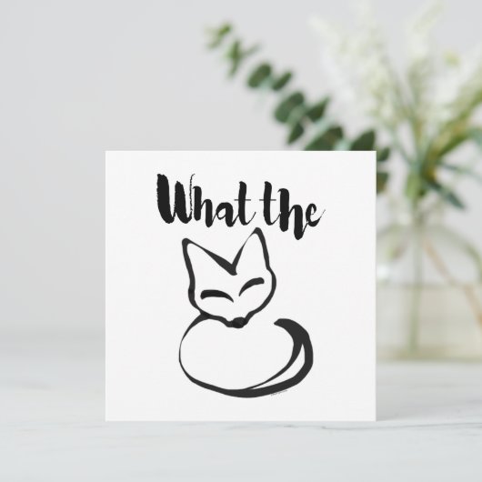 What the FOX!? (Stehend Vorderseite)