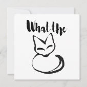 What the FOX!? (Vorderseite)