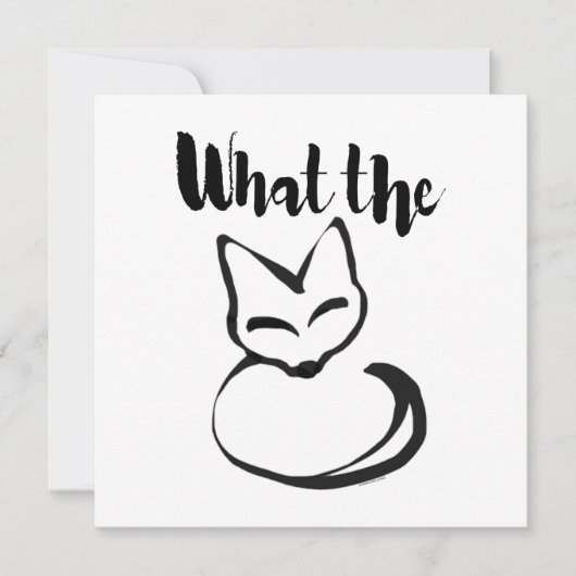 What the FOX!? (Vorderseite)