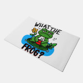What the frog? fußmatte (Schrägansicht)