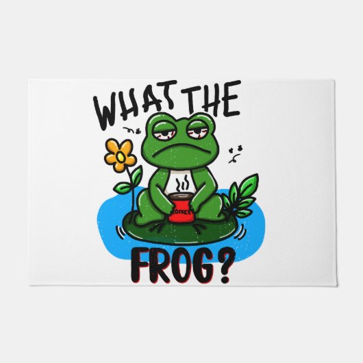 What the frog? fußmatte (Vorderseite)