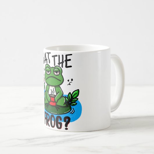 What the frog? kaffeetasse (VorderseiteRechts)