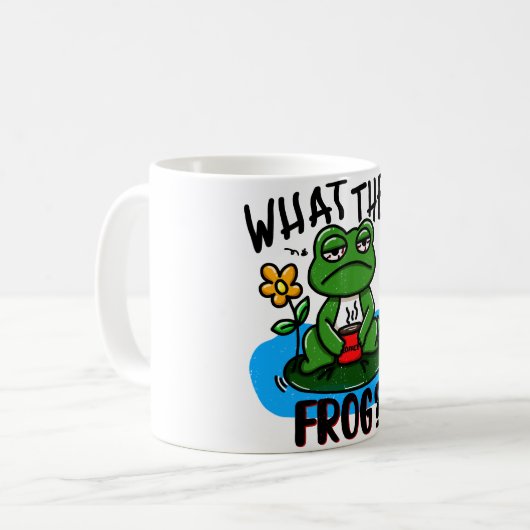 What the frog? kaffeetasse (Vorderseite Links)