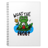 What the frog? notizblock (Vorderseite)