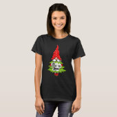 What The Gnome Buffalo Plaid Matching Christmas Pa T-Shirt (Vorne ganz)