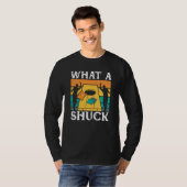 What The Shuck Backprint Cornhole T-Shirt (Vorne ganz)