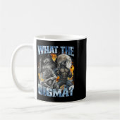 What The Sigma Cool Funny Alpha Wolf Werewolf Boot Kaffeetasse (Links)