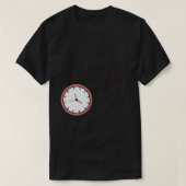 what time is it right now logo T-Shirt (Design vorne)
