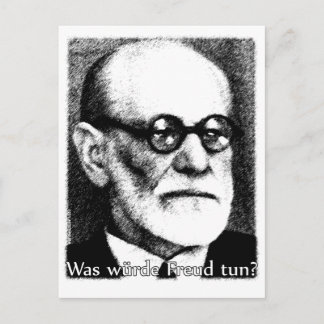 What Would Freud Do? Postkarte