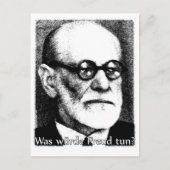 What Would Freud Do? Postkarte (Vorderseite)