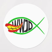 What Would Joker Do? Etiketten (Design 1)