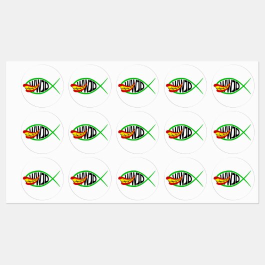 What Would Joker Do? Etiketten (Blatt)