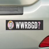 What Would RBG Do? / WWRTGS Autoaufkleber (Auf Auto)