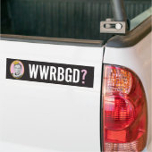 What Would RBG Do? / WWRTGS Autoaufkleber (Auf Lkw)