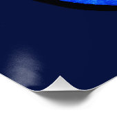 What You Seek Gothic Eye Flower Dark Academia Poster (Ecke)