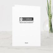 Whatcha Doing? - Blank Inside Greeting Card Karte (Rückseite)