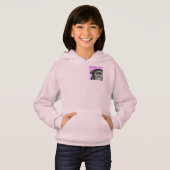 Whatcha Eatin Girls Fleece Zip Hoodie (Vorne ganz)