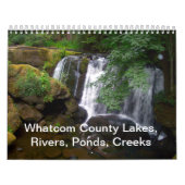 Whatcom County Seen, Flüsse, Teiche, Nebenflüsse Kalender (Titelbild)