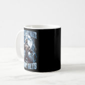 Whatever Daddy Wants Daddy Gets Funny Alpha Wolf M Kaffeetasse (Vorderseite Links)