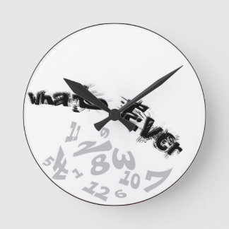 Whatever decorative Analog Wall Clock Runde Wanduhr