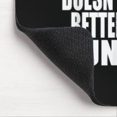 Whatever Doesn't Kill Me Better Start Running Moti Mousepad (Ecke)