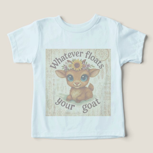 Whatever Floats Your Goat Tee (Design Vorderseite)