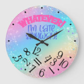 Whatever Große Wanduhr (Vorderseite)