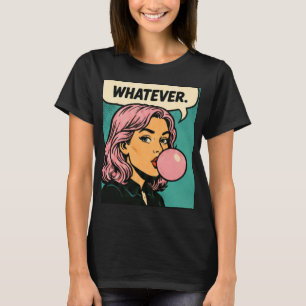 „Whatever“ Retro-Comic T-Shirt