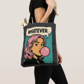„Whatever“ Retro-Comic Tasche (Von Nahem)