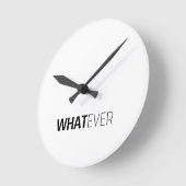 "WHATEVER" RUNDE WANDUHR (Winkel)