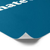 Whatever Saying Funny Sarcastic Teen Quote Retro G Poster (Ecke)