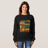 Whatever Spices Your Pumpkin Leopard Pumpkin Fall Sweatshirt (Vorne ganz)