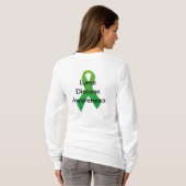 whatislyme.com Lyme Awareness Hoodie T-Shirt (Schwarz voll)