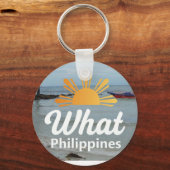 WhatPhilipines Logo Schlüsselanhänger (Rückseite)