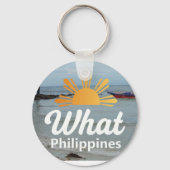 WhatPhilipines Logo Schlüsselanhänger (Rückseite)