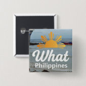 WhatPhilipines Logo-Taste Button (Vorne & Hinten)