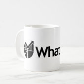 WhatPulse Tasse (Vorderseite Links)