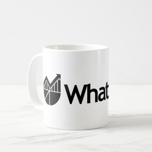 WhatPulse Tasse (Vorderseite Links)