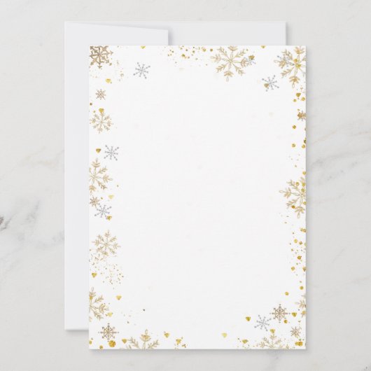 What's Baking Gingerbread Ornament Gender Reveal Einladung (Rückseite)