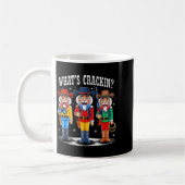 What's Crackin_ Nutcracker Christmas Family Xmas P Kaffeetasse (Links)