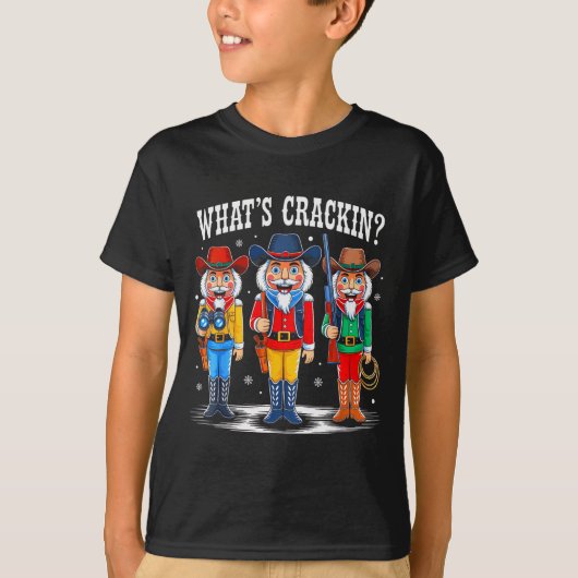 What's Crackin_ Nutcracker Christmas Family Xmas P T-Shirt (Vorderseite)