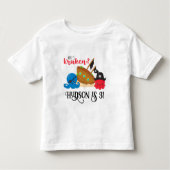 "What's Kraken" Octopus Pirate Children's Birthday Kleinkind T-shirt (Vorderseite)