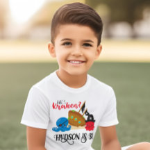 "What's Kraken" Octopus Pirate Children's Birthday