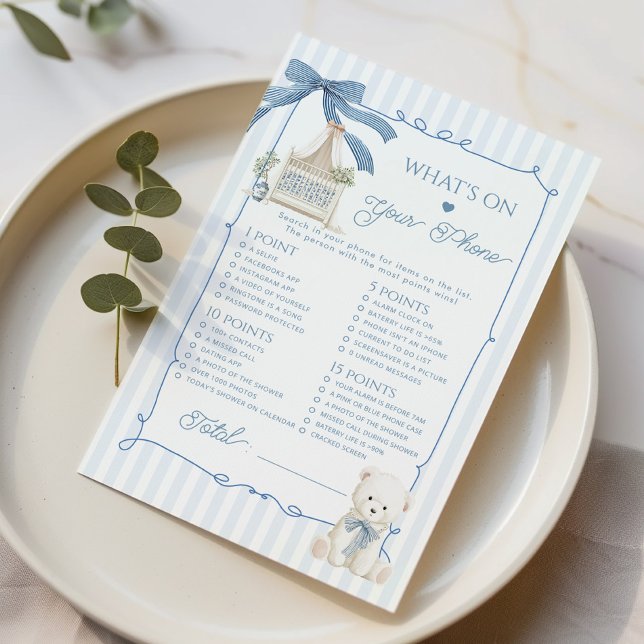 Whats on your Phone French Nursery Coquette Bow (Von Creator hochgeladen)