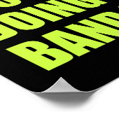 What's the Football Team Doing? School Band Humour Poster (Ecke)