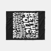 What's The Return Licy On A Baby Daddy (on Back) Fleecedecke (Vorderseite (Horizontal))